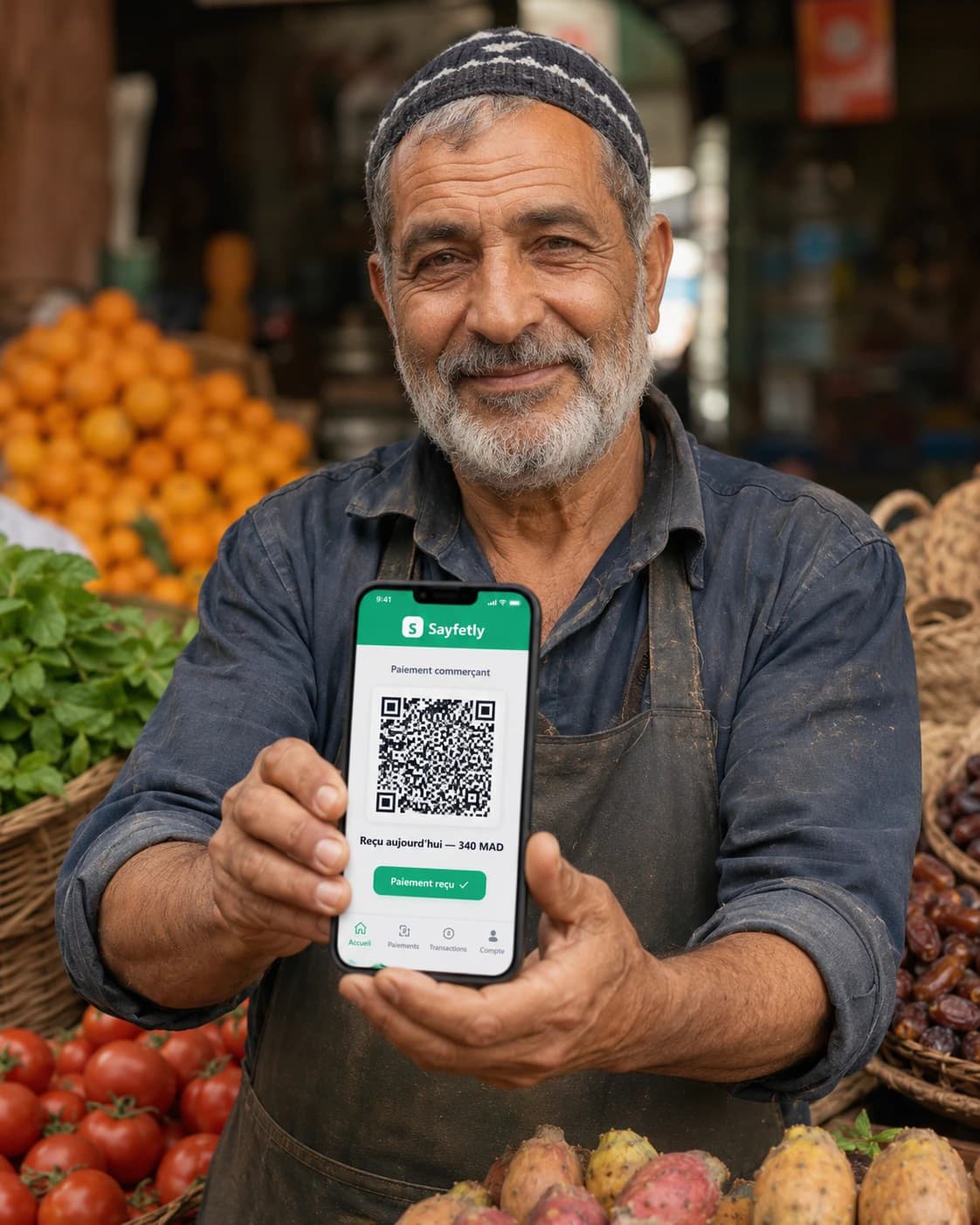 Portrait d'ambiance, écosystème Sayfetly au Maroc.